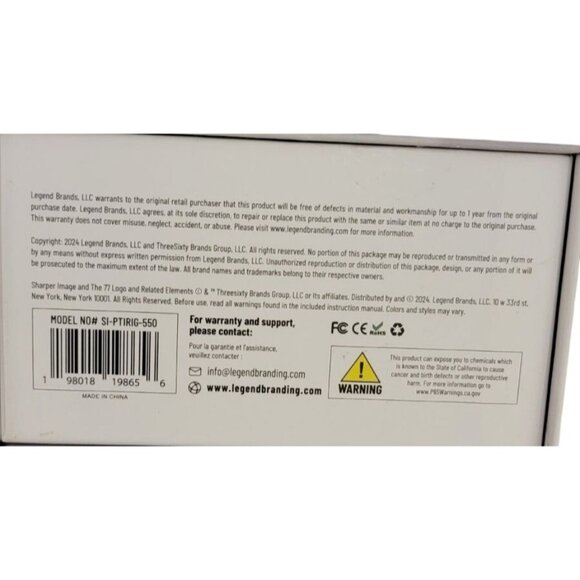 Sharper Image Portable Oral Irrigator | Cordless Water Flosser | USB Rechargeabl - Picture 4 of 6